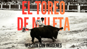 evolución del toreo de muleta
